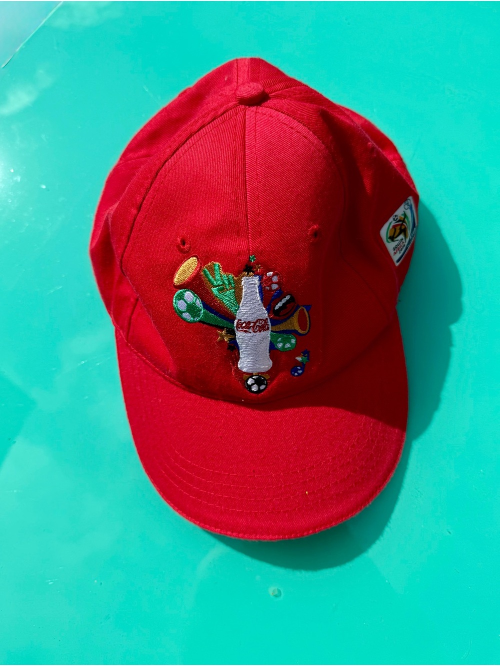 2010 FIFA World Cup Coca-Cola Red Cap.